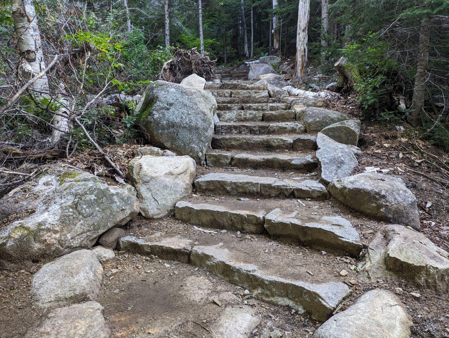 after photo from the ridge loop