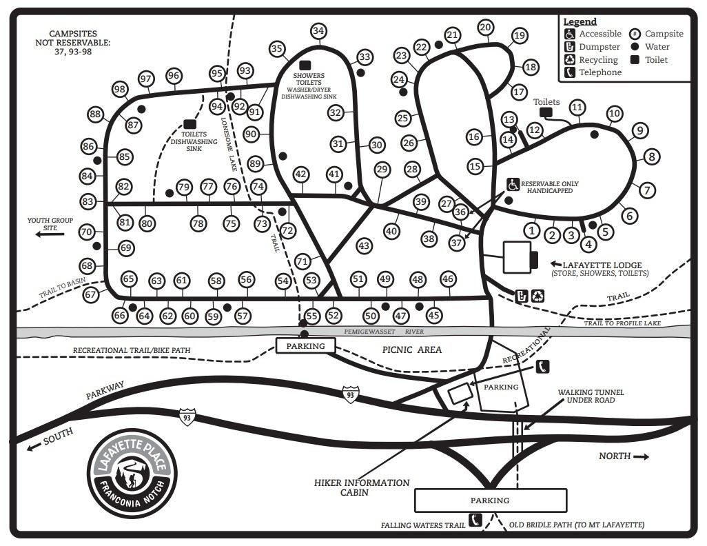 Campground map