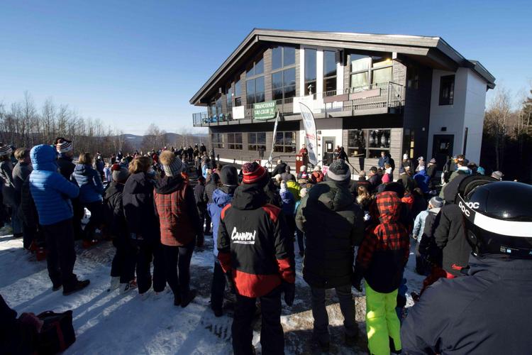 Crowd gathers for the MPC opening