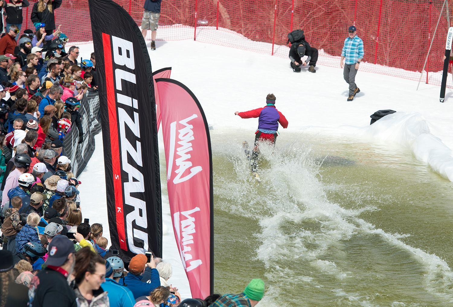 Blizzard splash pond