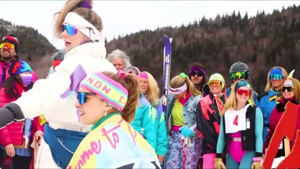 Watch Video: Cannon Mountain 80's Day & Old School Duel - March 26, 2022